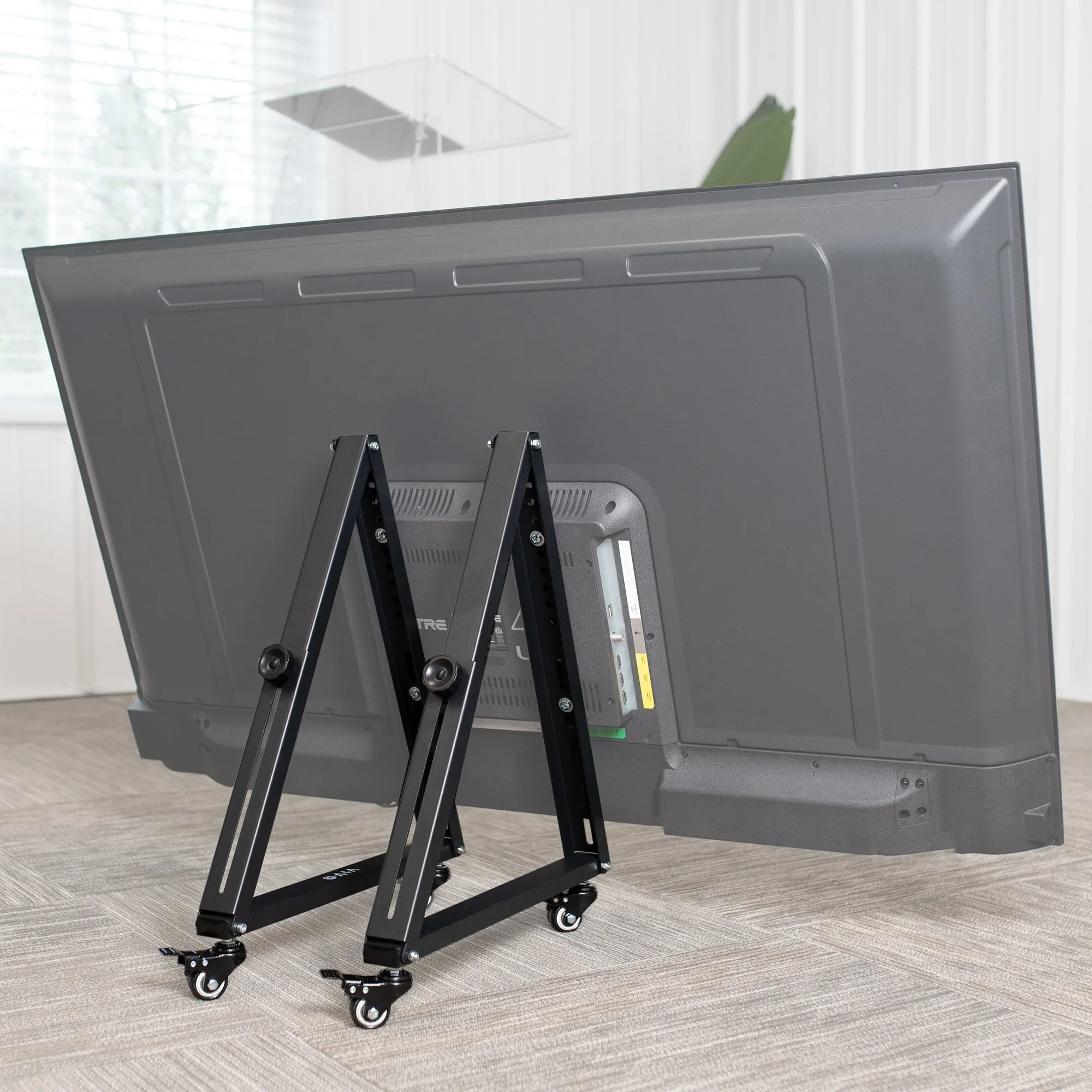 Low Height Mobile 32” to 65” TV Stand