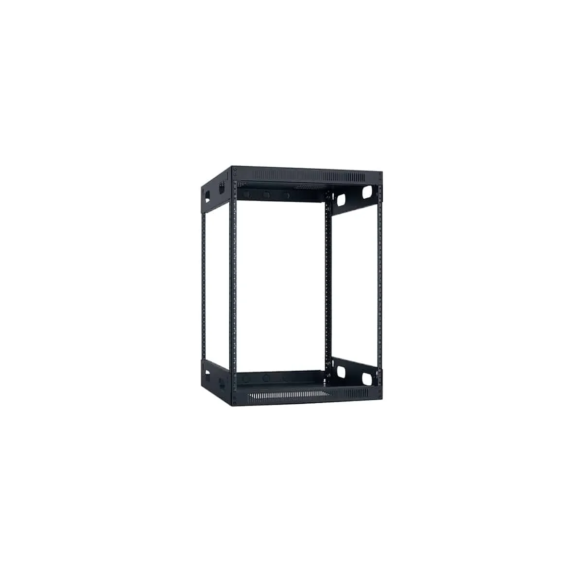 Lowell Mfg Equipment Rack-Slim Knockdown, 14U, 26D