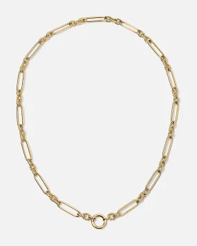 LYNX Mixed Link Chain Necklace