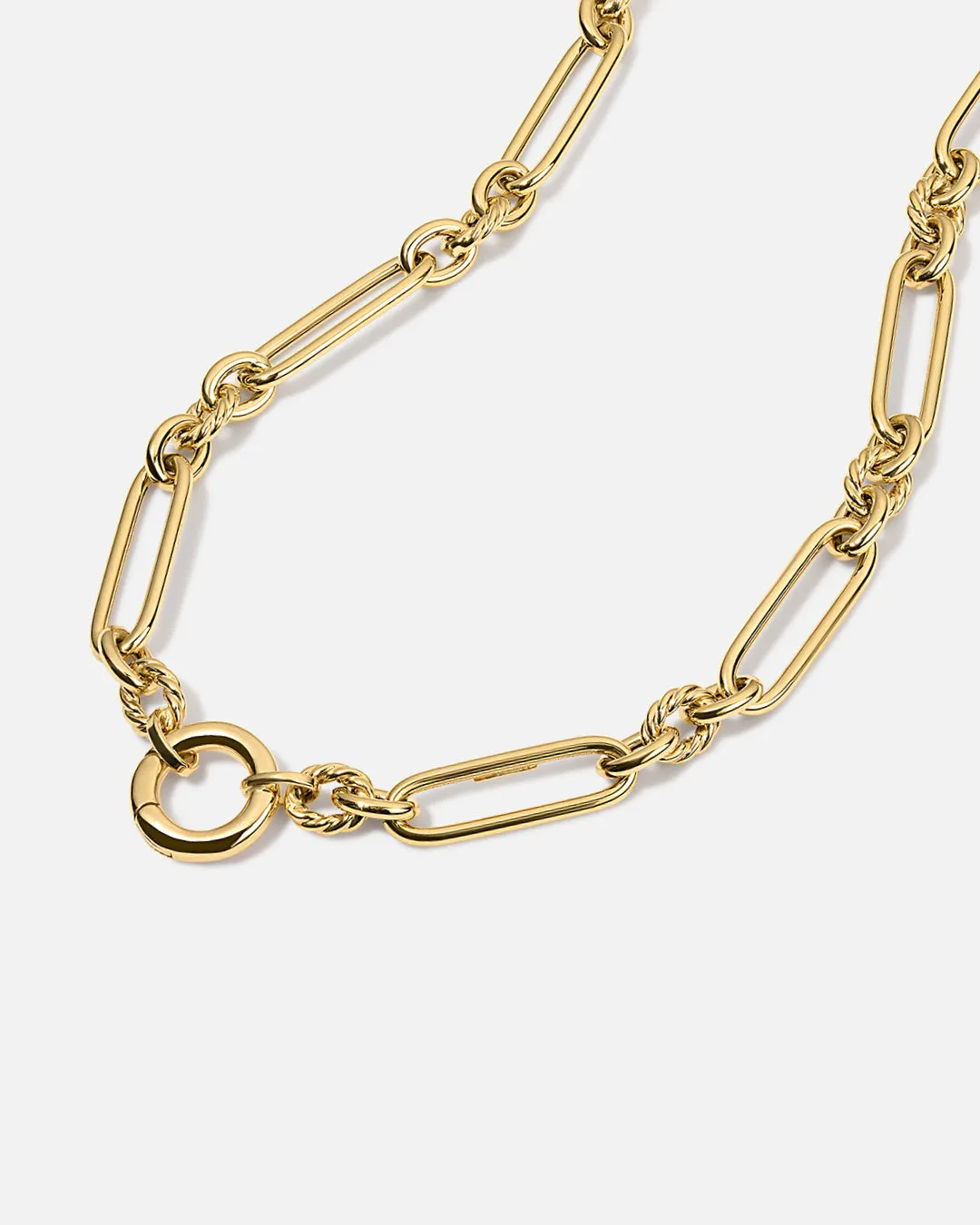 LYNX Mixed Link Chain Necklace