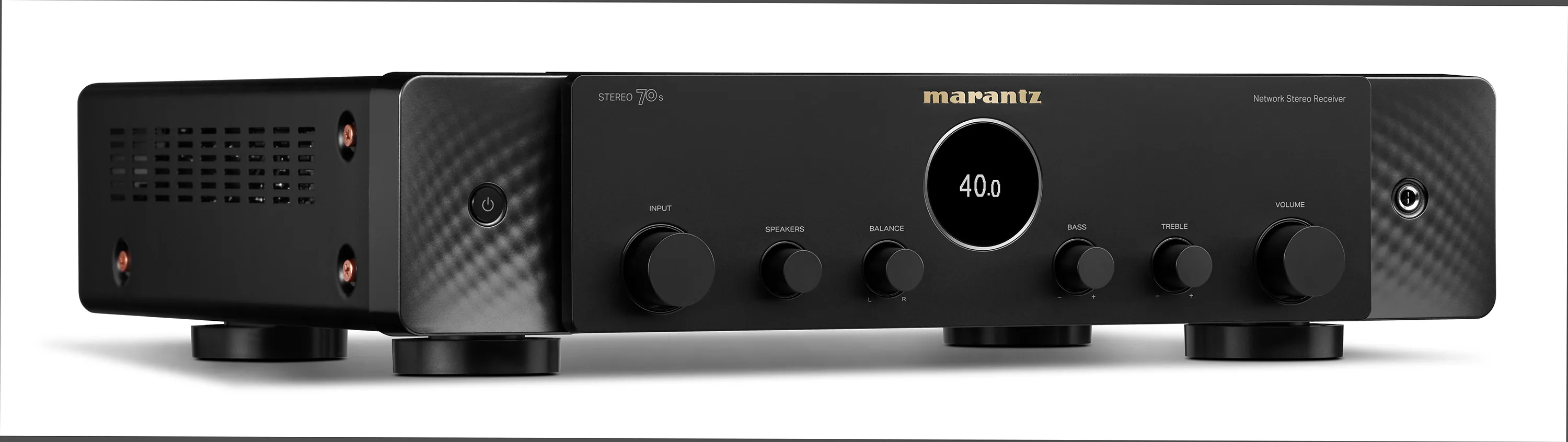 Marantz Stereo 70s 2 Channel Slim Line AV Receiver (Black)