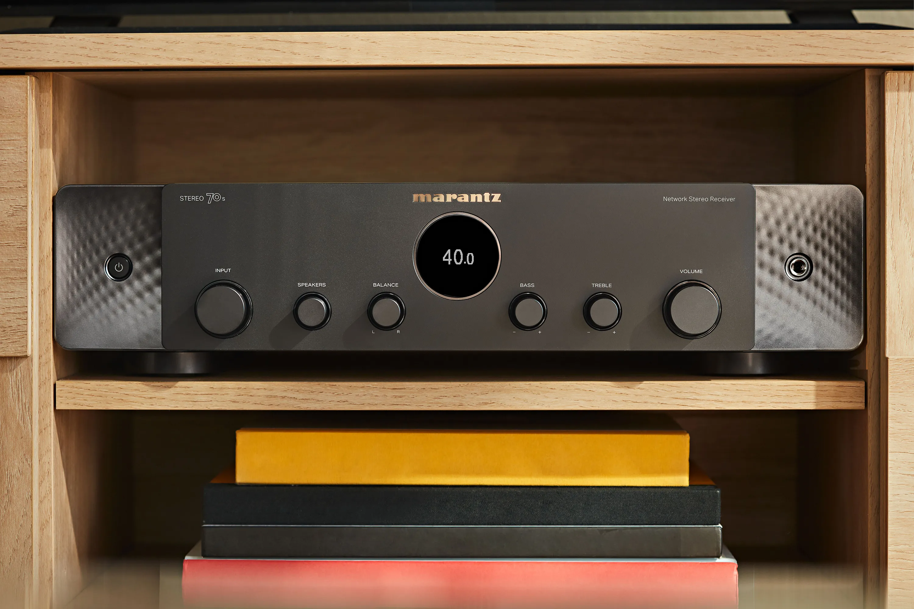 Marantz Stereo 70s 2 Channel Slim Line AV Receiver (Black)