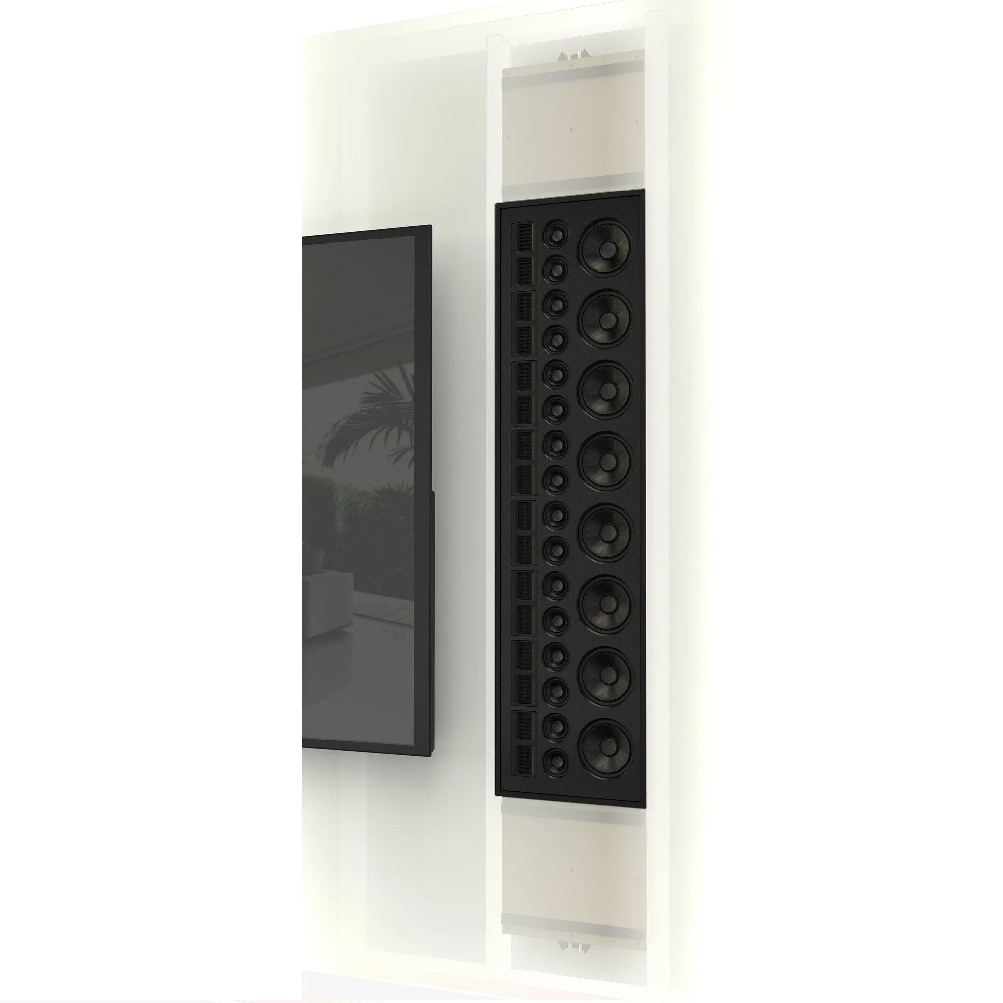 Martin Logan Statement 40XW Flagship Performance In-Wall Line Source Speaker (Each)