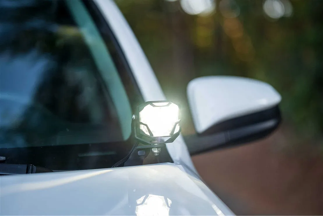 Morimoto 2003  4runner A-Pillar Mounts