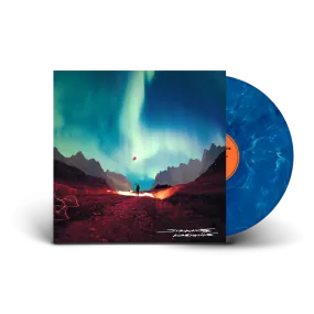 Nat Vazer / Strange Adrenaline LP Northern Lights Blue Marble Vinyl