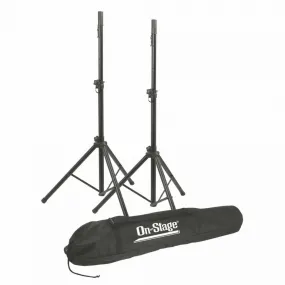 On-Stage Stands All-Aluminum Speaker Stand Pack