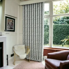 Ophelia Vine Motif Light Blocking Custom Window Curtain