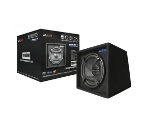 Orion Cobalt Single Subwoofer Enclosure Single Woofer DVC 2 OHM 12" Loaded Enclosure