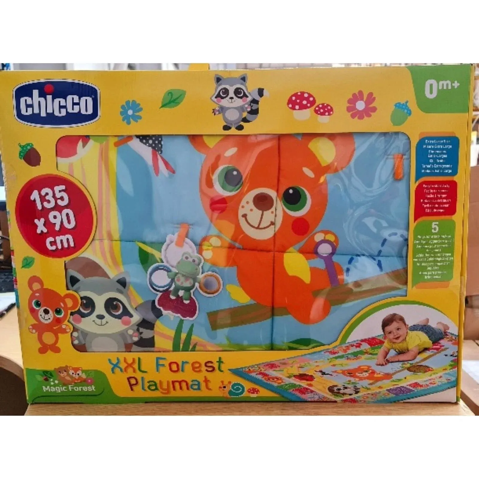 Outlet - Chicco Toy Move & Grow XXL Forest Playmat - Multicolour