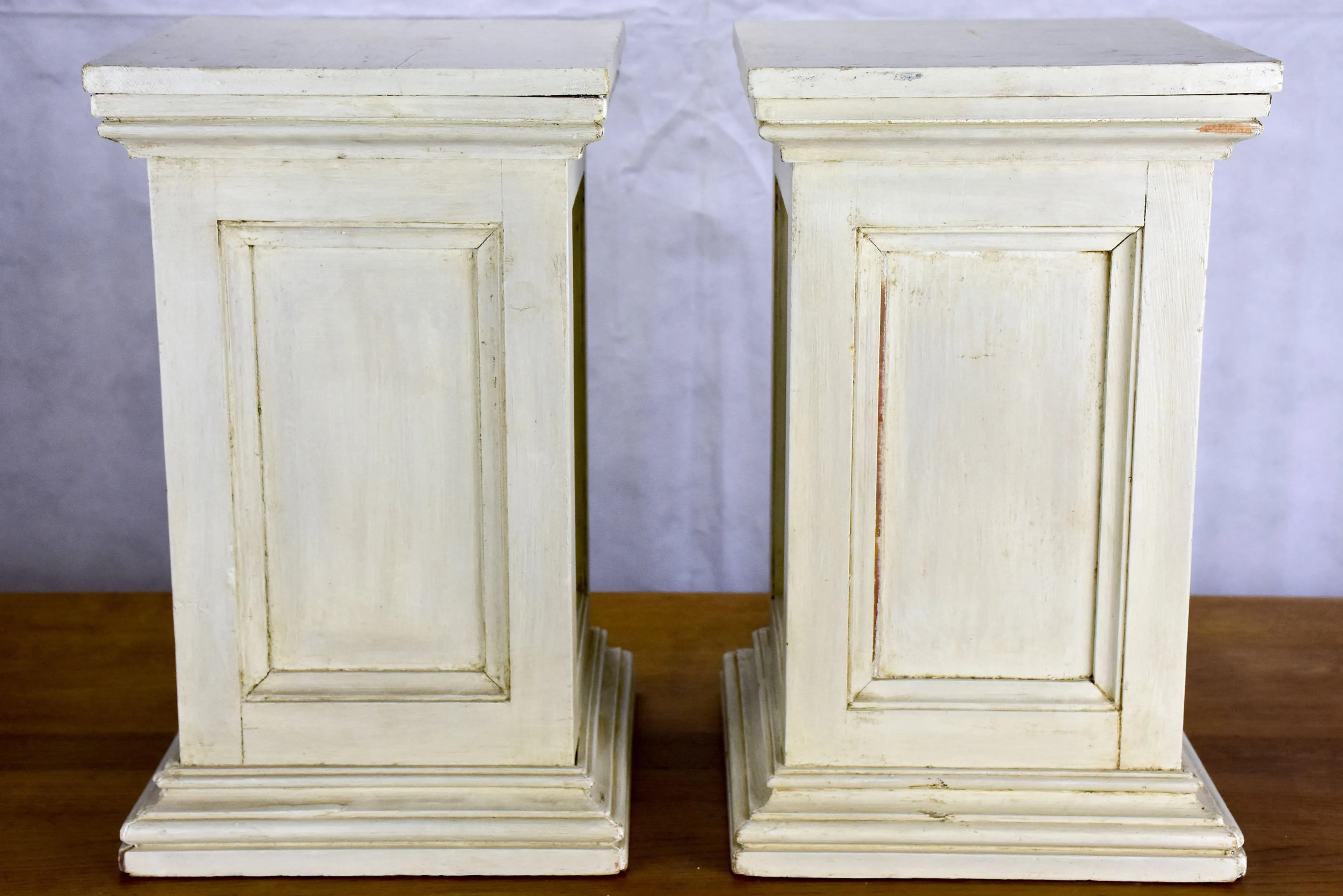 Pair of antique French display stands
