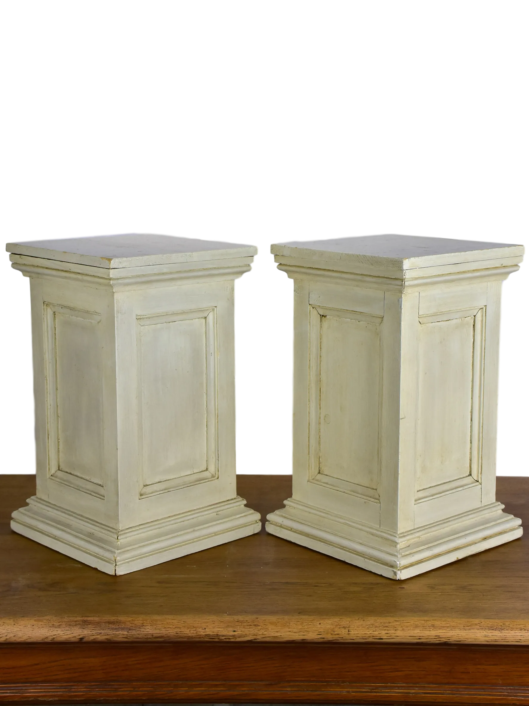 Pair of antique French display stands