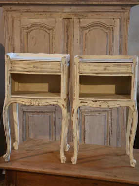 Pair of antique French night stands