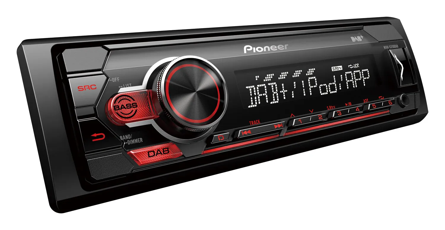 Pioneer MVH-S220DABAN-PH Autoradio met DAB  tuner