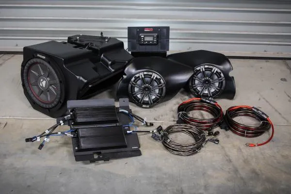POLARIS RZR XP 1000 COMPLETE KICKER 3 SPEAKER PLUG-AND-PLAY SYSTEM