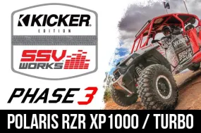 POLARIS RZR XP 1000 COMPLETE KICKER 3 SPEAKER PLUG-AND-PLAY SYSTEM