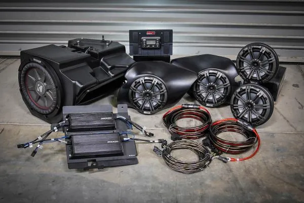 POLARIS RZR XP 1000 COMPLETE KICKER 5 SPEAKER PLUG-AND-PLAY SYSTEM