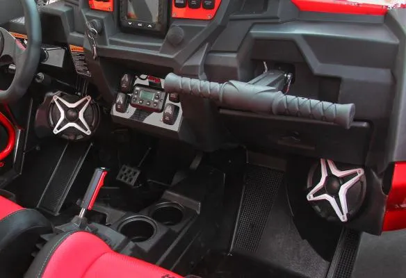 POLARIS RZR XP 1000 COMPLETE SSV WORKS 3 SPEAKER PLUG-AND-PLAY SYSTEM