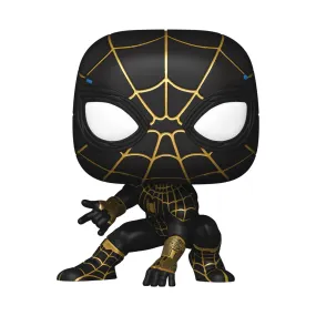 POP MARVEL SPIDER-MAN NO WAY HOME SPIDER-MAN BLACK & GOLD FIG