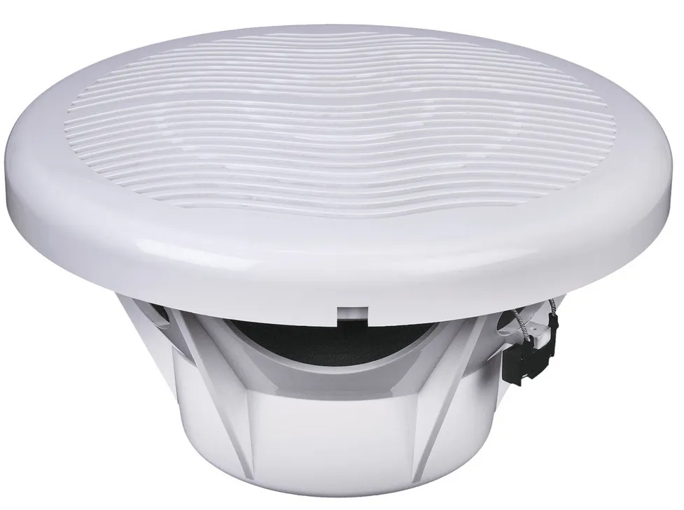 Power Acoustik MW-10WT 10" 600 Watt Marine Subwoofer w/ White Titanium Grilles
