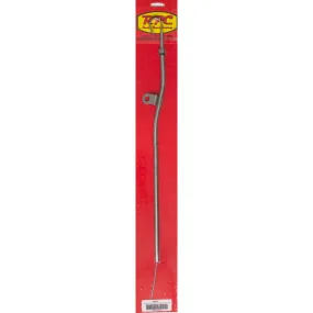 Racing Power Solid Tube Engine Oil Dipstick 20-1/2" Long Steel Chrome - Small Block Ford