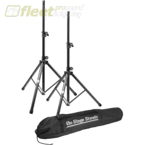 Rental Pair Aluminum Speaker Stands with Bag - PRICE IS FOR ONE DAY RENTAL