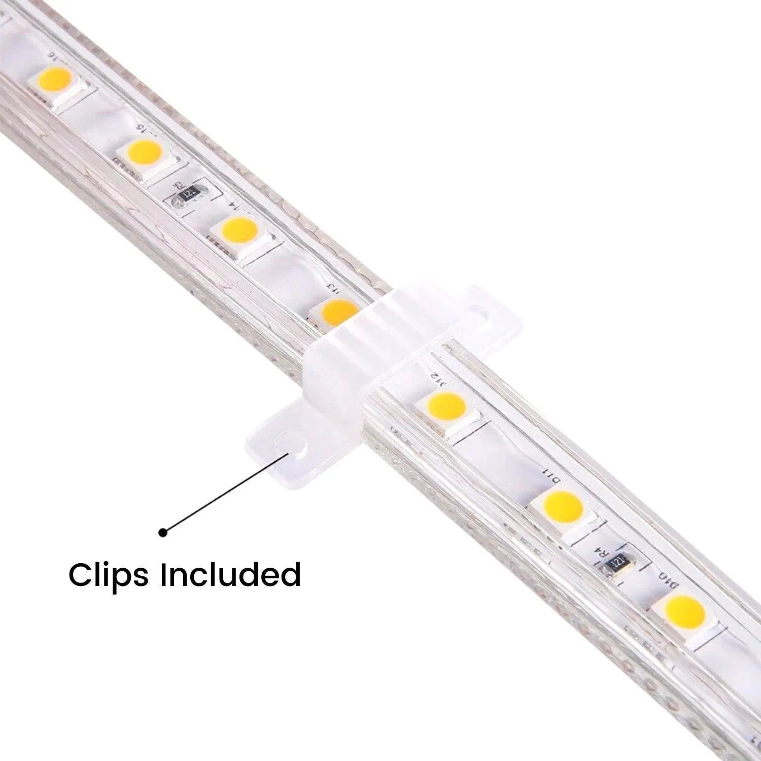 RGB LED Strip 120 LEDs/m 220V IP65 Wireless Bluetooth App Control with Remote