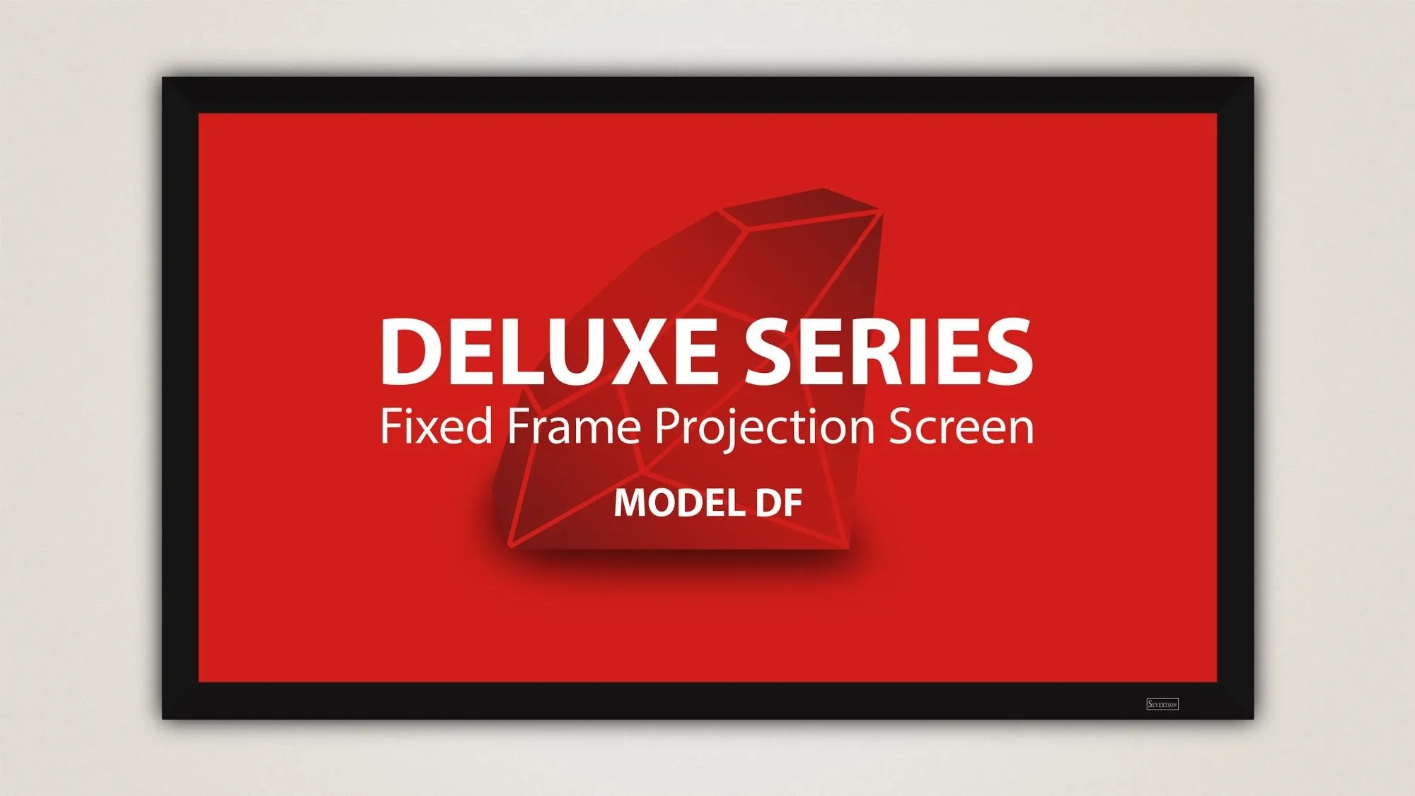 Severtson Screens Deluxe Fixed Frame 154" (131.0" x 82.0") Widescreen [16:10] DF16101233D