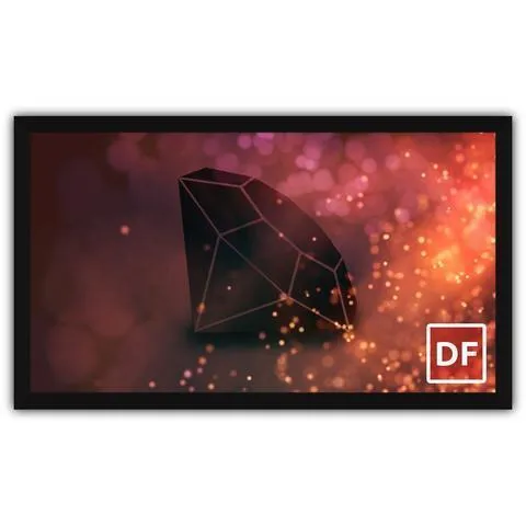 Severtson Screens Deluxe Fixed Frame 154" (131.0" x 82.0") Widescreen [16:10] DF16101233D