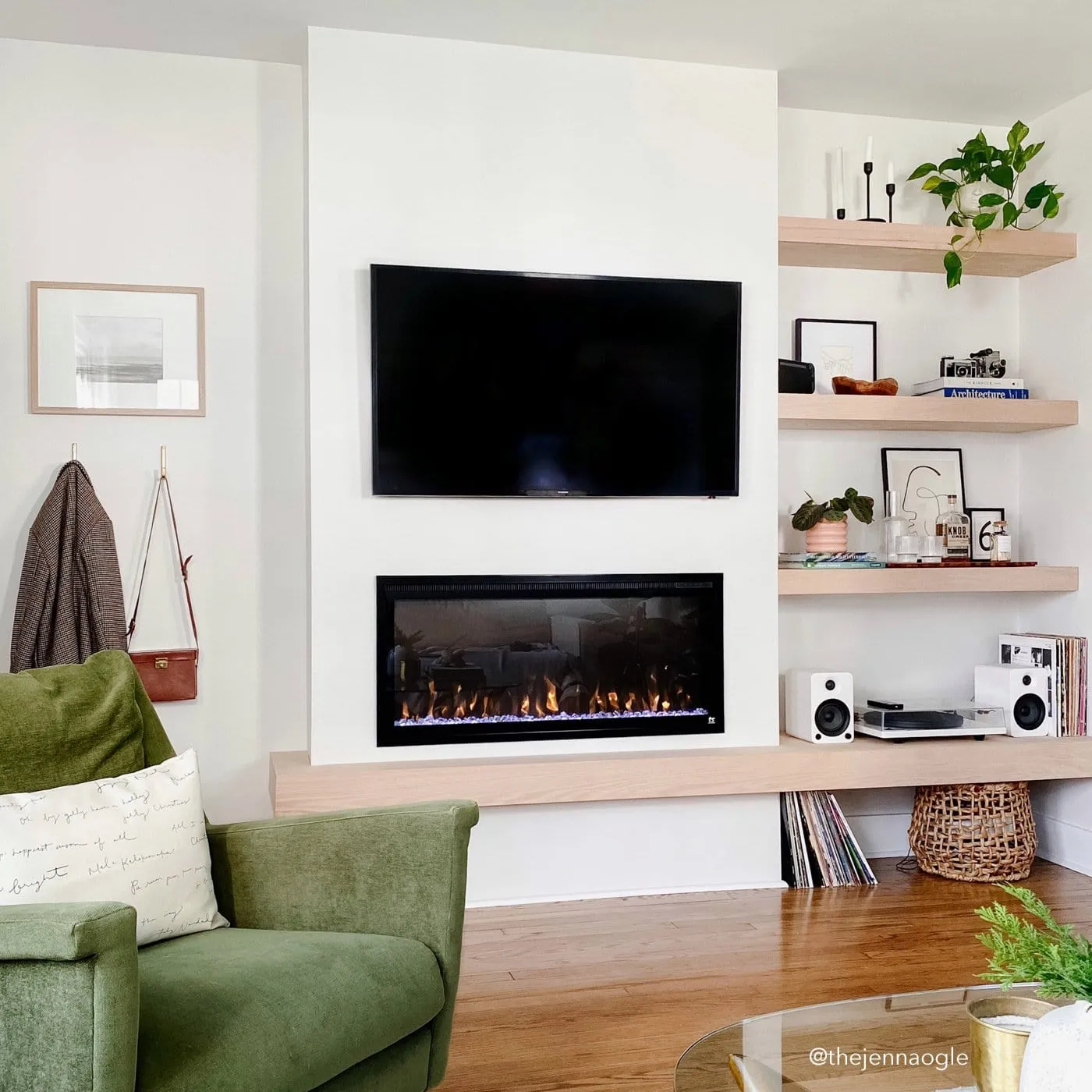 Sideline Elite Refurbished Smart 80042 42 Inch WiFi-Enabled Recessed Electric Fireplace (Alexa/Google Compatible)