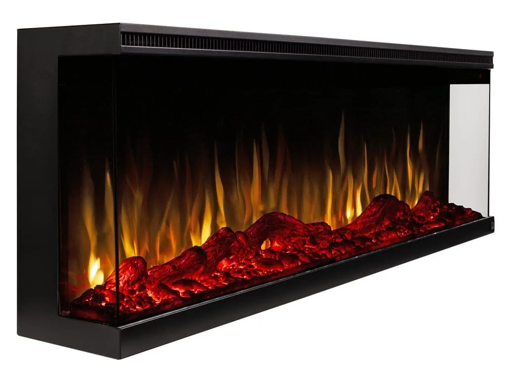 Sideline Infinity 3 Sided 72 Inch WiFi Enabled Smart Recessed Electric Fireplace 80051 (Alexa/Google Compatible) Refurbished