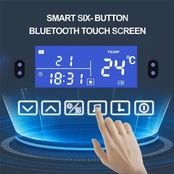 SMART | Bluetooth Sensor Bathroom Mirror Light