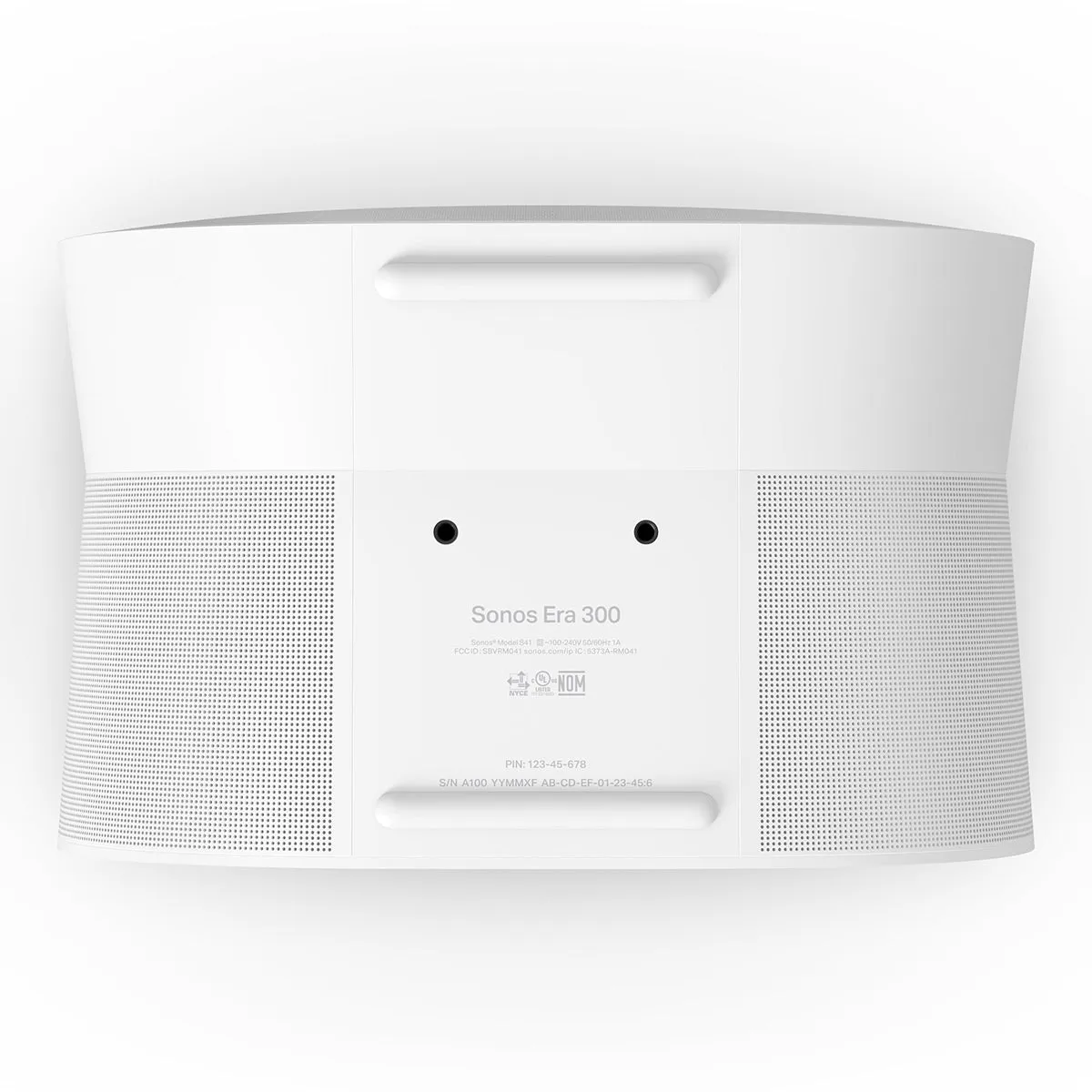 Sonos Era 300 Voice-Controlled Wireless Smart Speaker with Bluetooth, Trueplay Acoustic Tuning Technology, & Alexa Built-In (White)