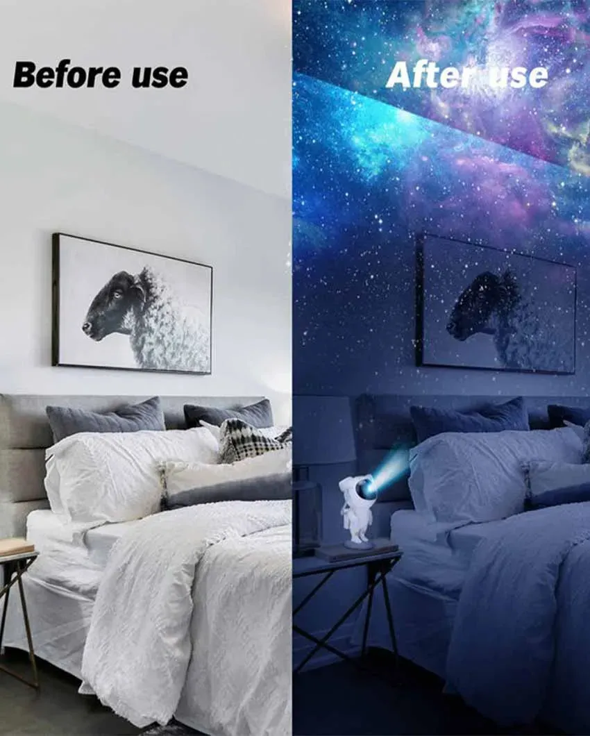Space Odyssey The Astronaut Galaxy Light Projector