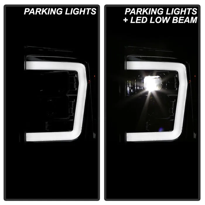 Spyder Platinum F250 F350 F450 Super Duty 11-16 Headlights Chrome