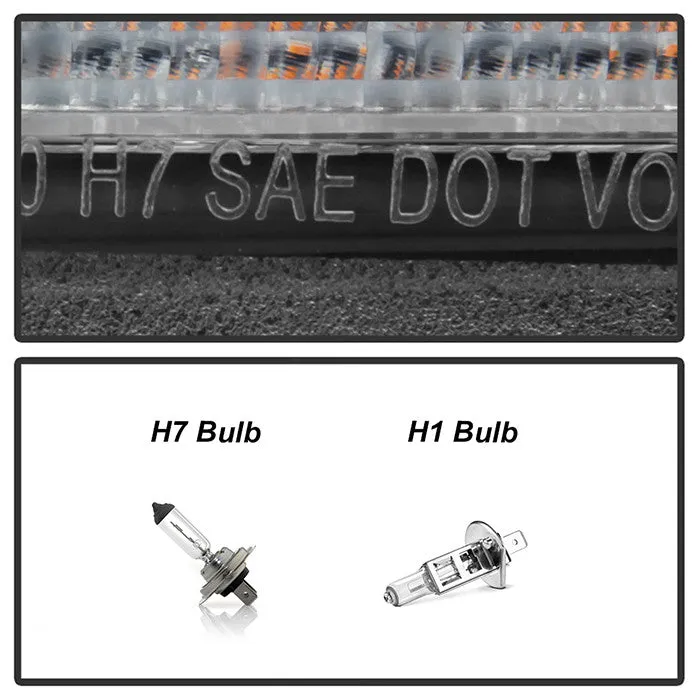 Spyder Toyota 4Runner 14-20 SEQ LED Bar Pro Headlights Black