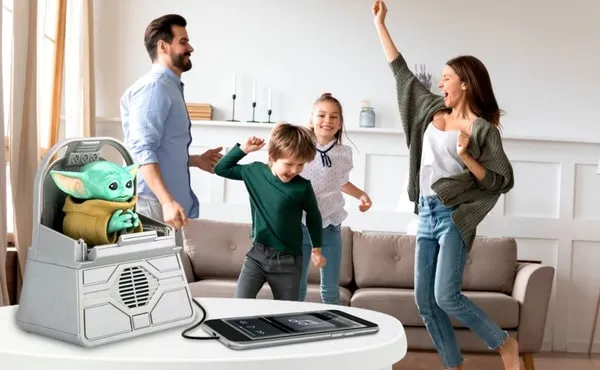 STAR WARS: THE MANDALORIAN - ENCEINTE BLUETOOTH GROGU DANSANT