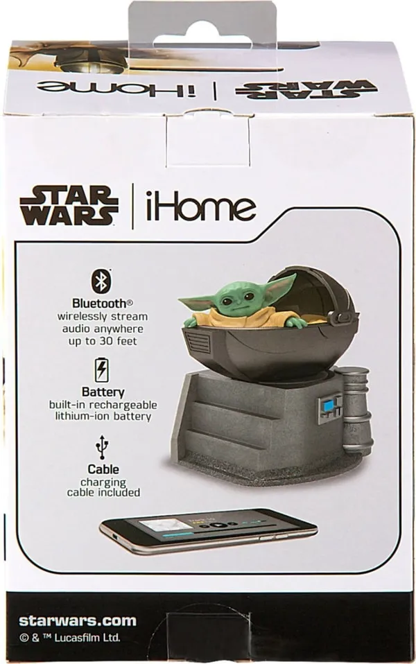 STAR WARS: THE MANDALORIAN - ENCEINTE BLUETOOTH GROGU