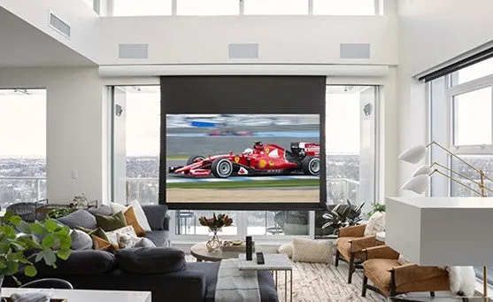 Stewart Filmscreen Cabaret Retractable, BC 110" (54x96) 16:9 (HDTV) CAB110HST10