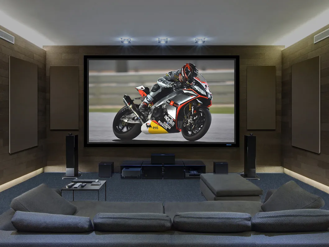 Stewart Filmscreen WallScreen 2.5 Fixed Frame 120" (58.75"x104.5") HDTV [16:9] WS25120HFHG5EZMX
