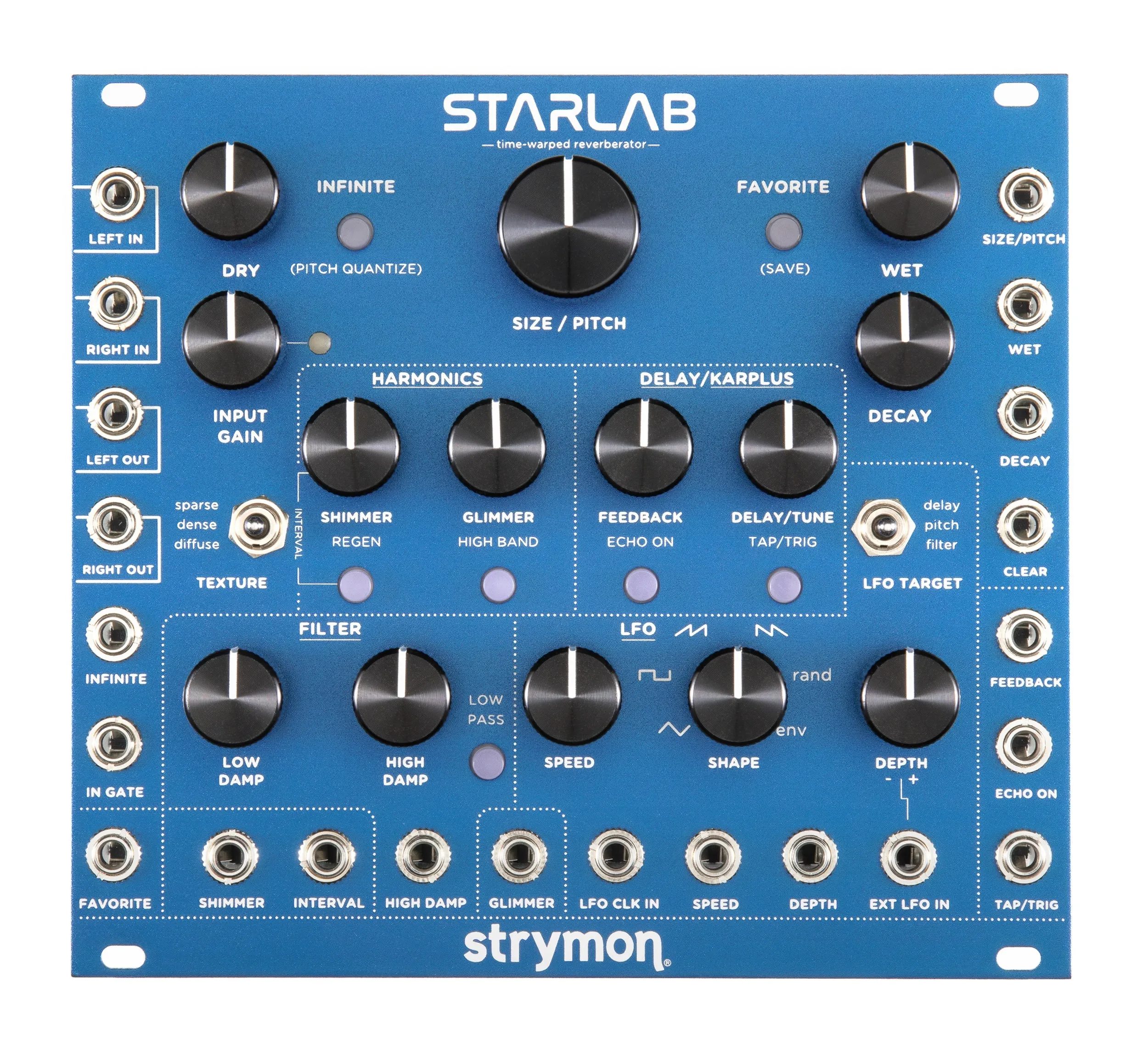 Strymon Starlab - Time-Warped Reverberator Eurorack Module