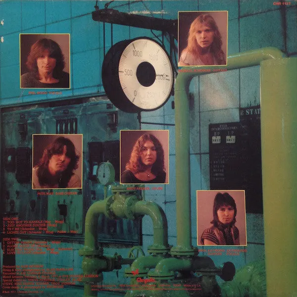 UFO (5) - Lights Out (LP, Album, San) (VG)