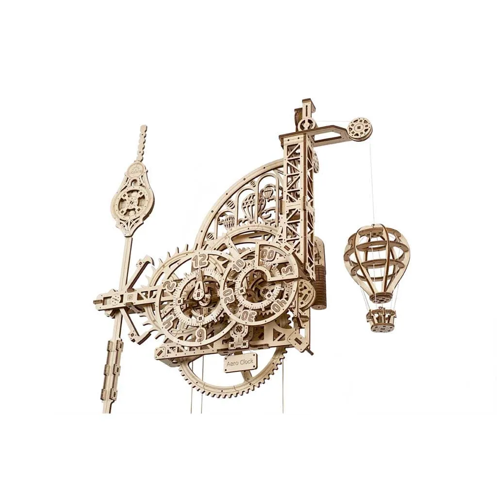 UGears Aeroclock - Wooden Mechanical Model