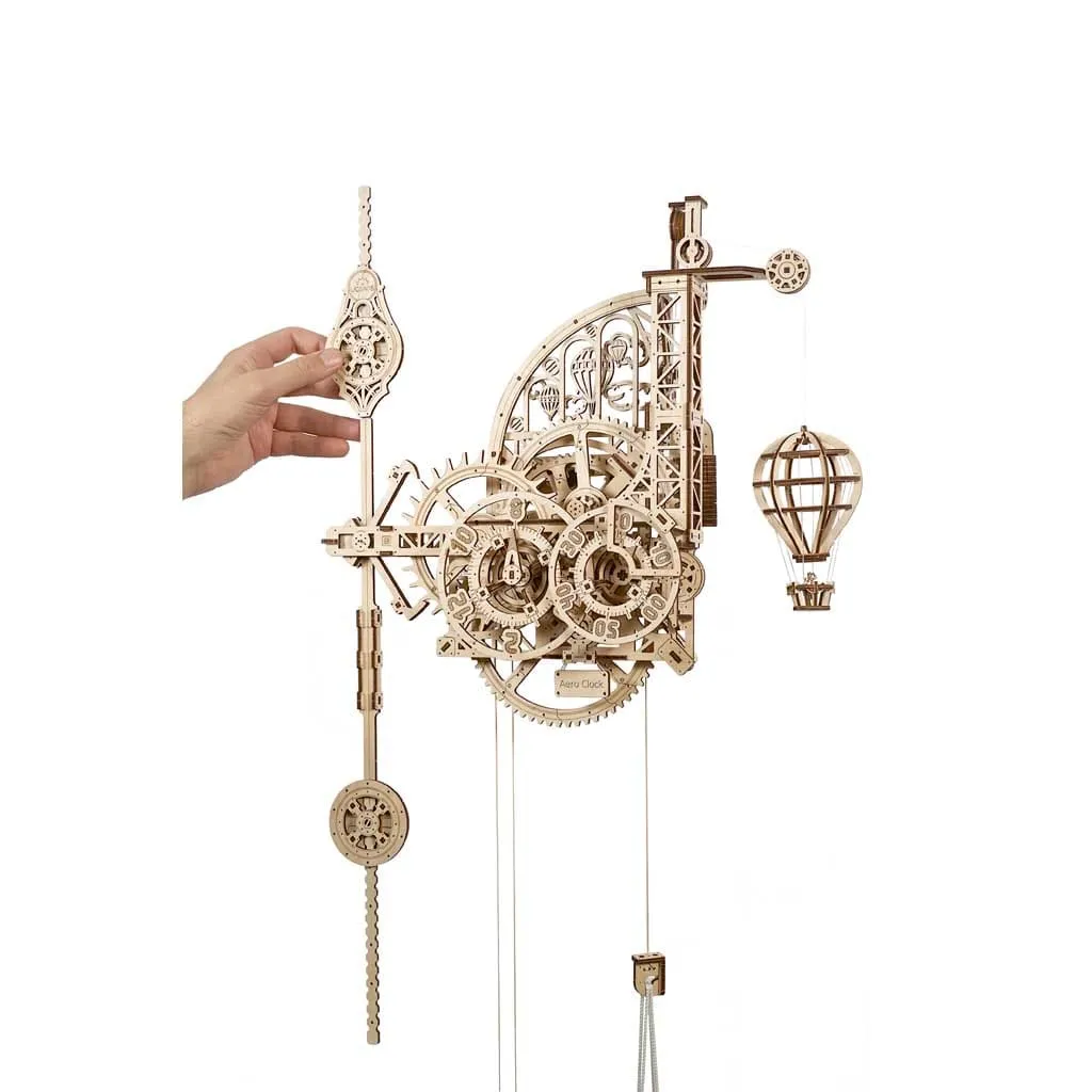 UGears Aeroclock - Wooden Mechanical Model