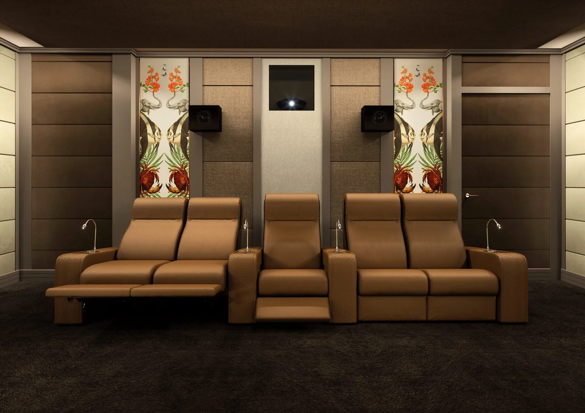 Vismara Onassis Home Cinema Chair