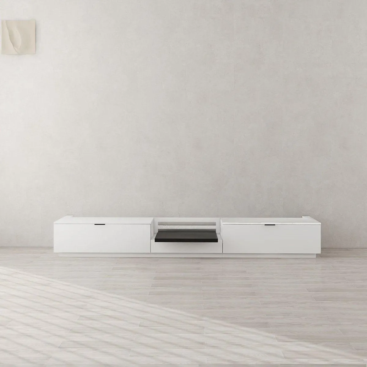 VIVIDSTORM Bundle-Projector&Screen&Motorised Laser TV Cabinet Berlin - Epson Edition