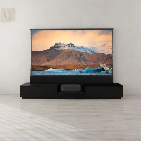 VIVIDSTORM Bundle-Projector&Screen&Motorised Laser TV Cabinet Berlin - Epson Edition