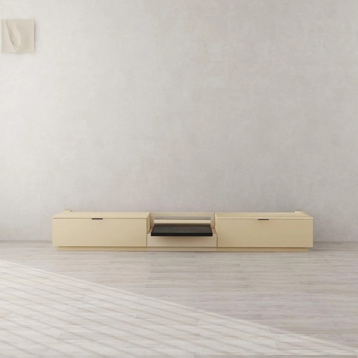 VIVIDSTORM Bundle-Projector&Screen&Motorised Laser TV Cabinet Berlin - Epson Edition