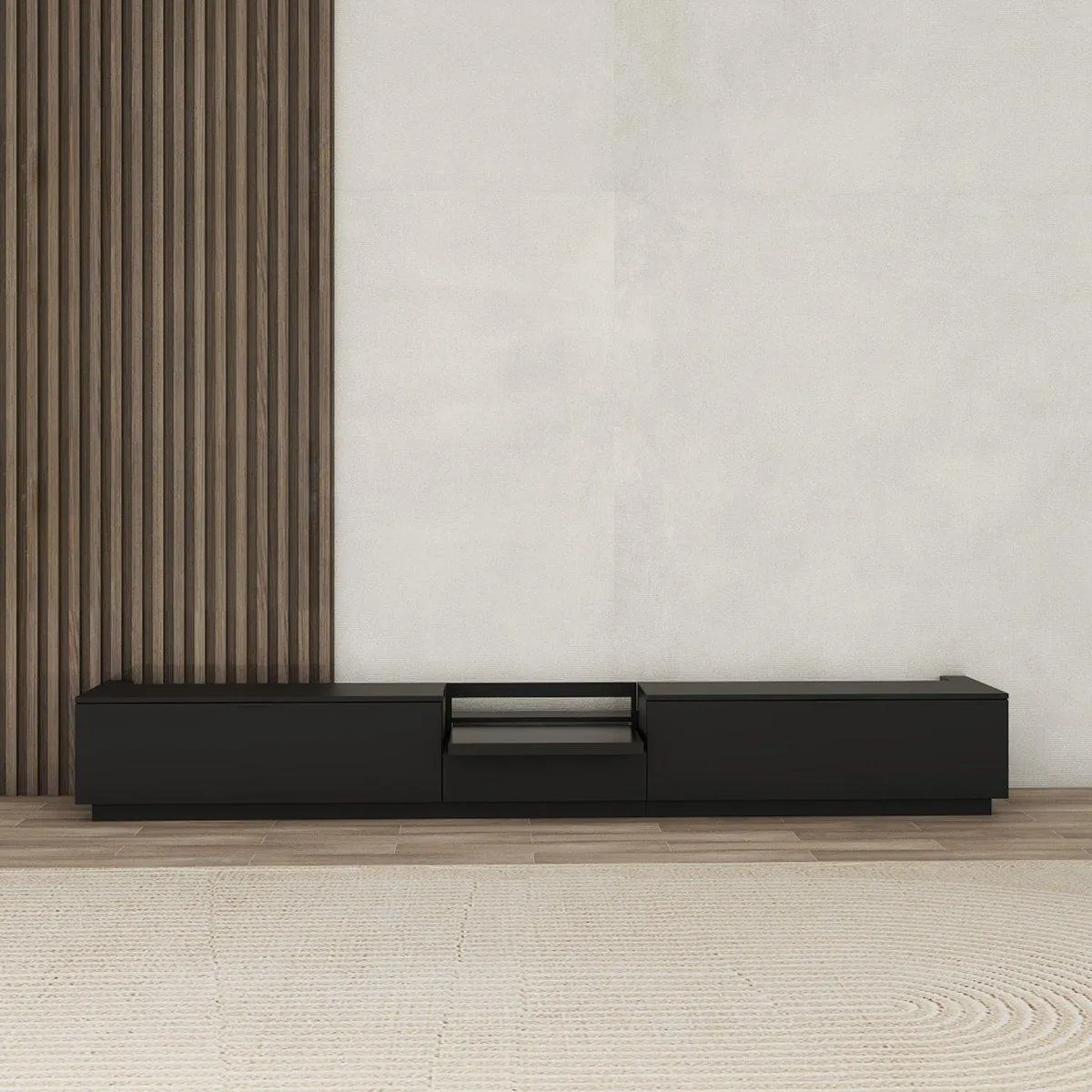 VIVIDSTORM Bundle-Projector&Screen&Motorised Laser TV Cabinet  Berlin -Leica Cine 1 Edition