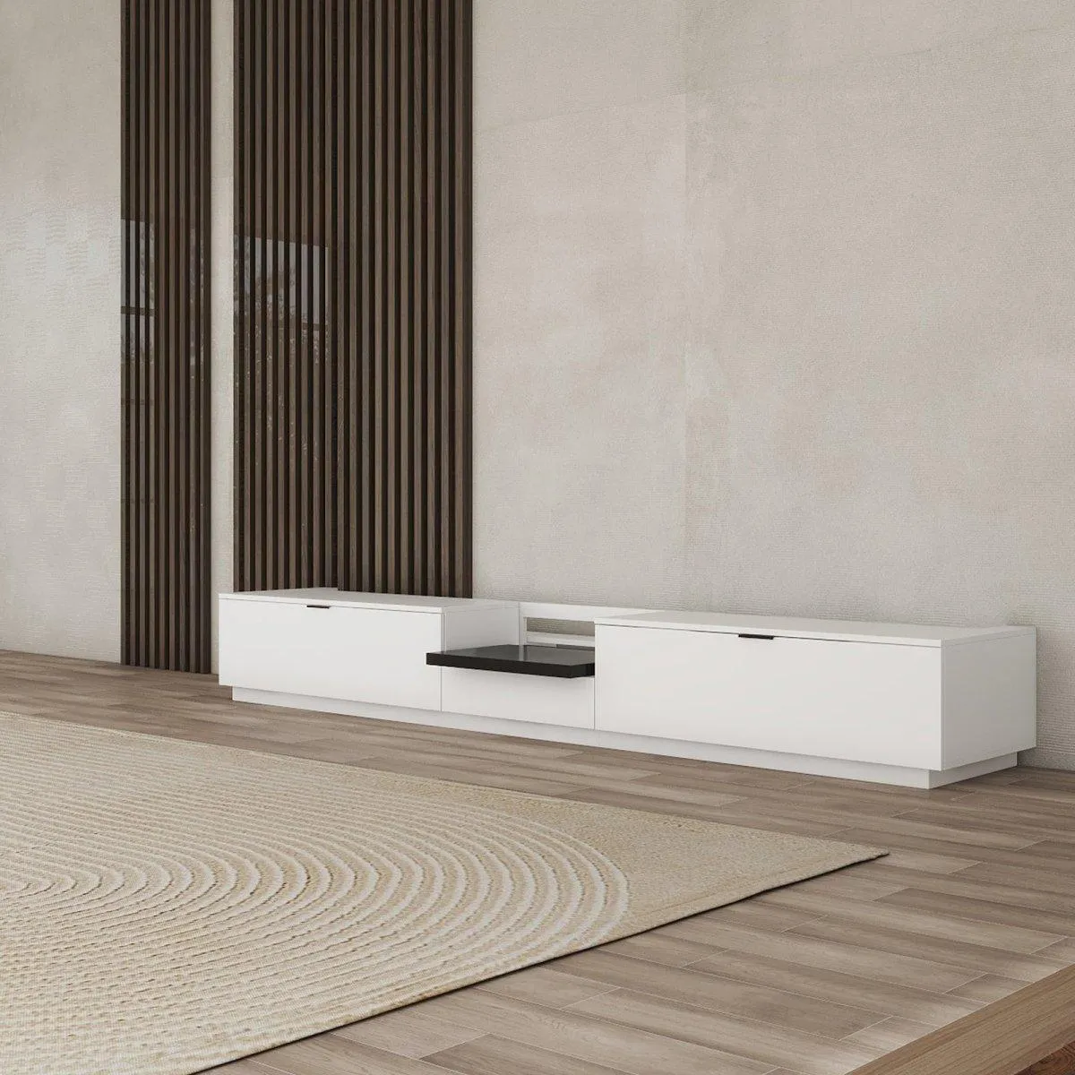 VIVIDSTORM Bundle-Projector&Screen&Motorised Laser TV Cabinet  Berlin -Leica Cine 1 Edition