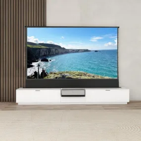 VIVIDSTORM Bundle-Projector&Screen&Motorised Laser TV Cabinet  Berlin -Leica Cine 1 Edition